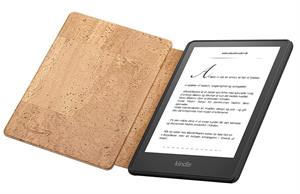 eBookReader Amazon Paperwhite 5 2021 lys kork cover inde i